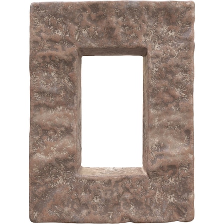 Ekena Millwork Universal Electrical Cover for StoneWall Faux Stone Siding Panels PNUEC04X08MV